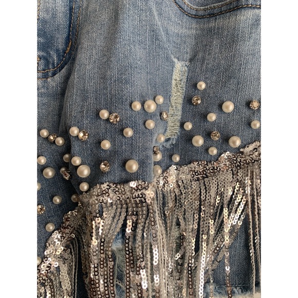 Short Blinged Out Shorts - Picture 4 of 4